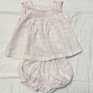 Pink Plaid Girls Outfit